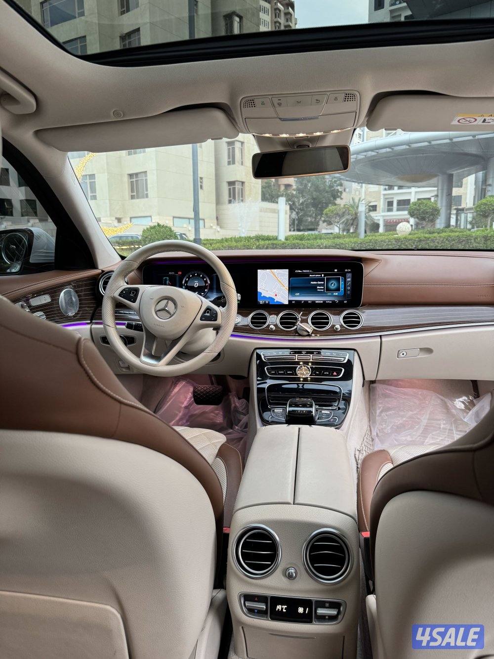 مرسيدس E300 موديل 2017 ممشى 100 الف صبغ الوكالة مواصفات خاصة1