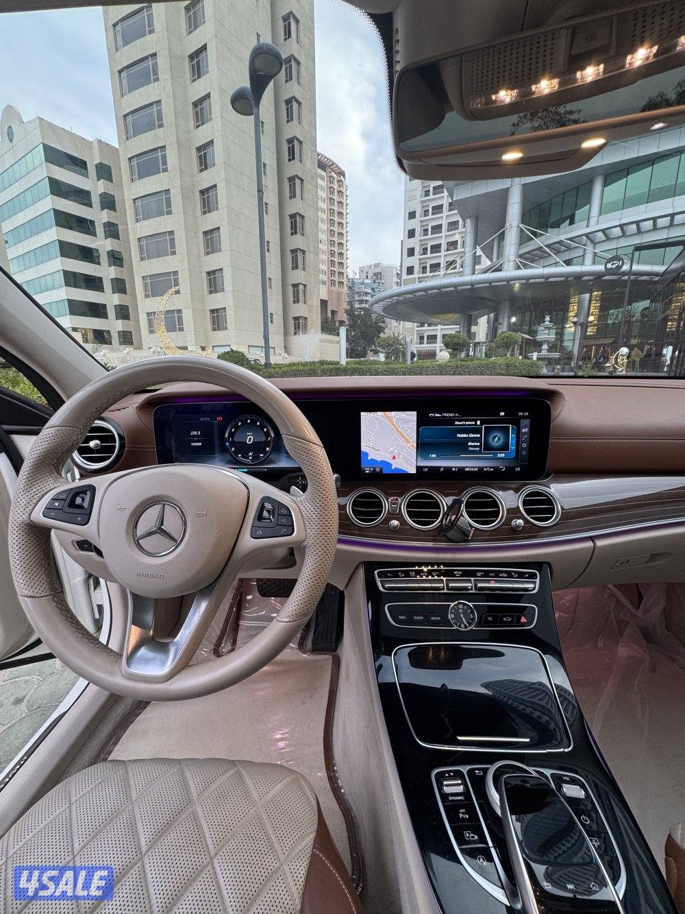 مرسيدس E300 موديل 2017 ممشى 100 الف صبغ الوكالة مواصفات خاصة7