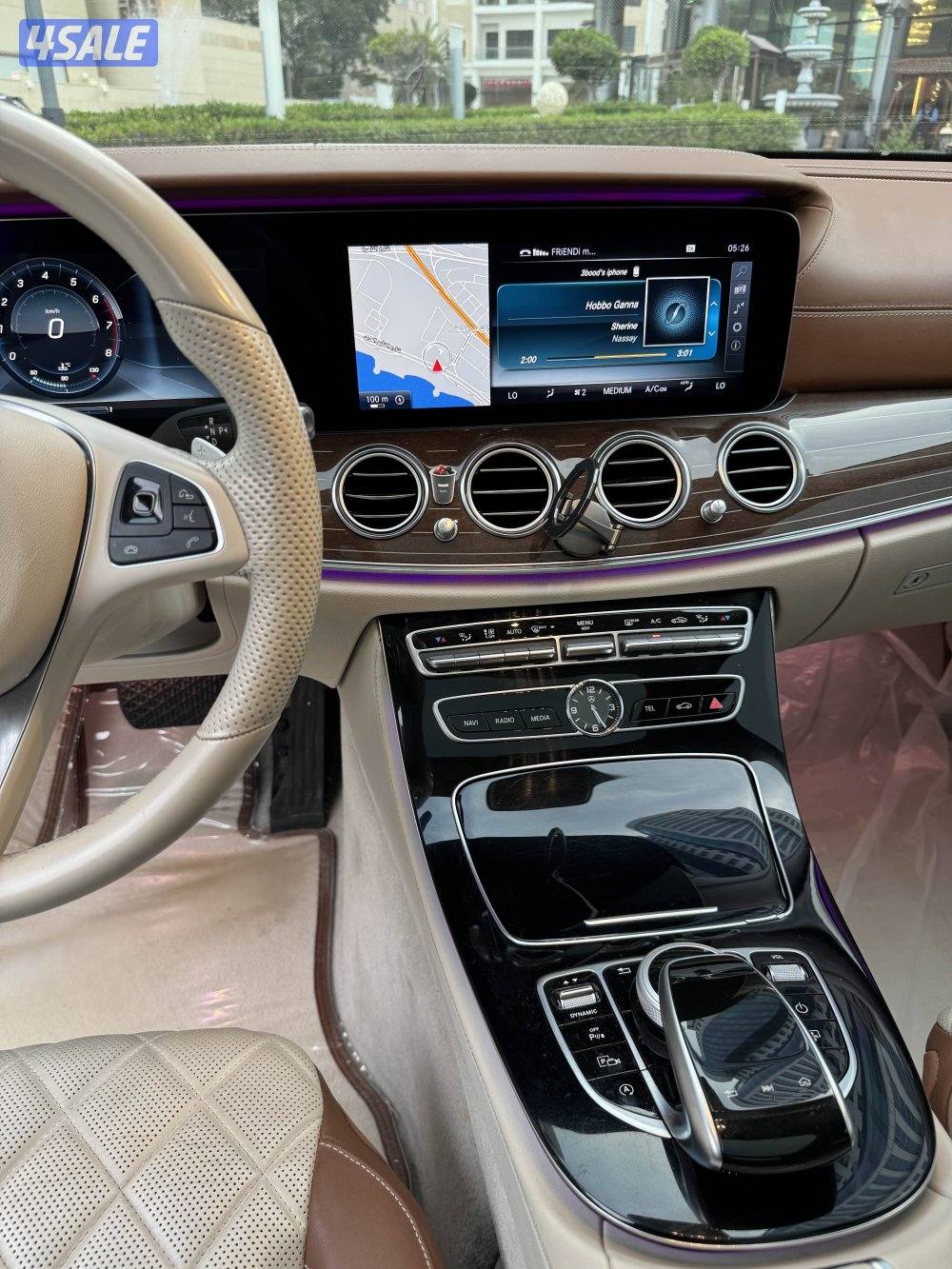 مرسيدس E300 موديل 2017 ممشى 100 الف صبغ الوكالة مواصفات خاصة15