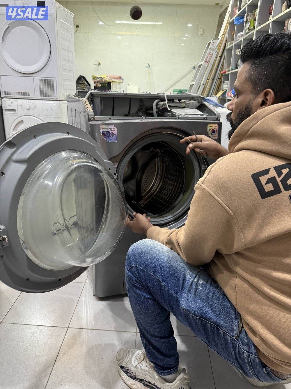 تصليح غسالات ونشافة اتوماتيك منازل تصليح جميع انواع صيانة كهربائية1