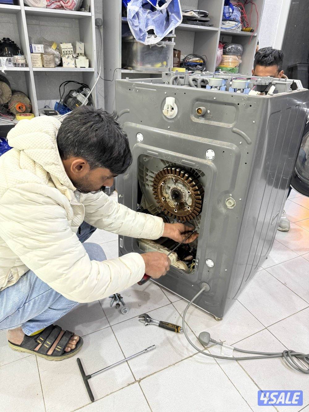 تصليح غسالات ونشافة اتوماتيك منازل تصليح جميع انواع صيانة كهربائية3