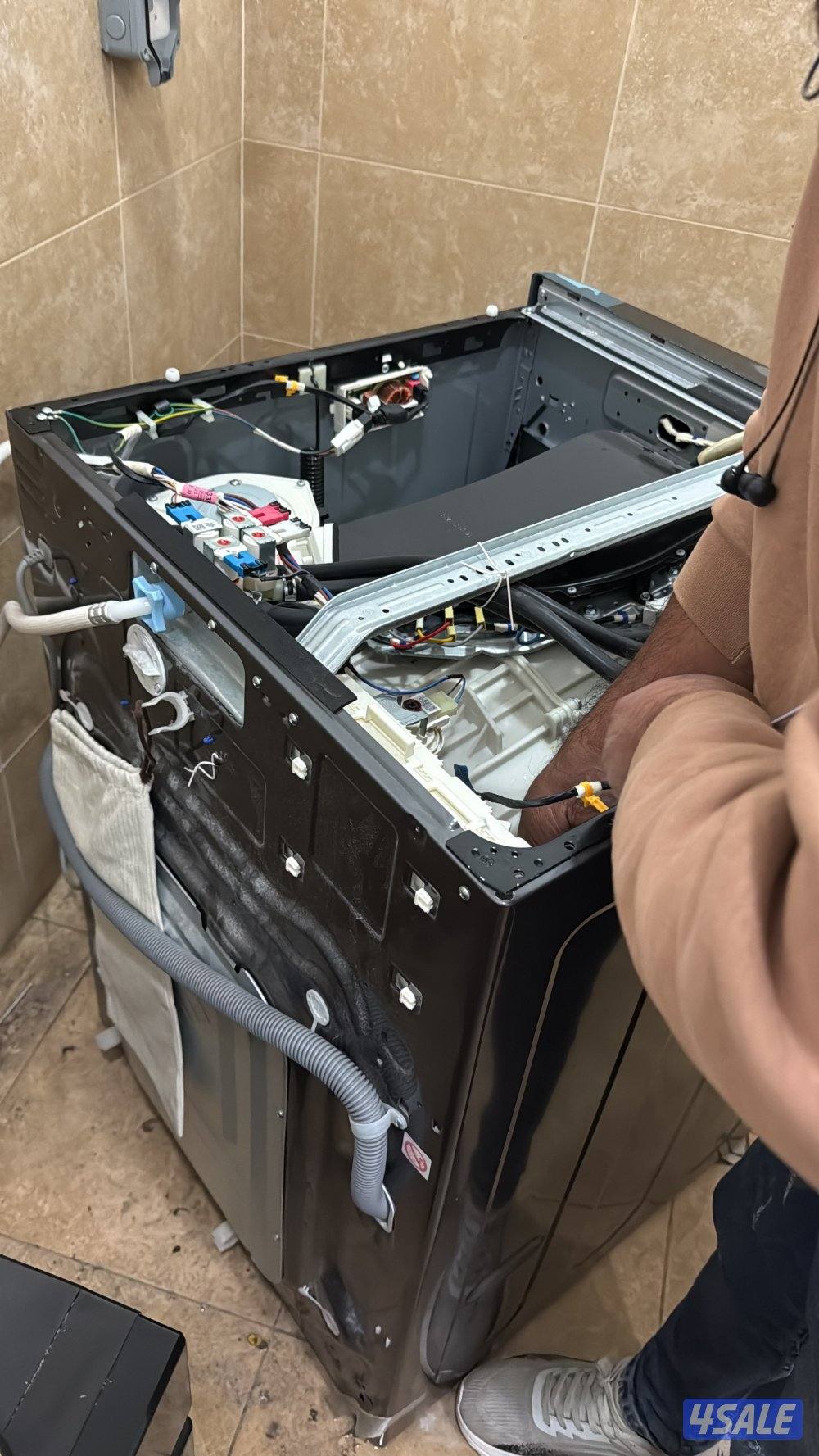 تصليح غسالات ونشافة اتوماتيك منازل تصليح جميع انواع صيانة كهربائية9