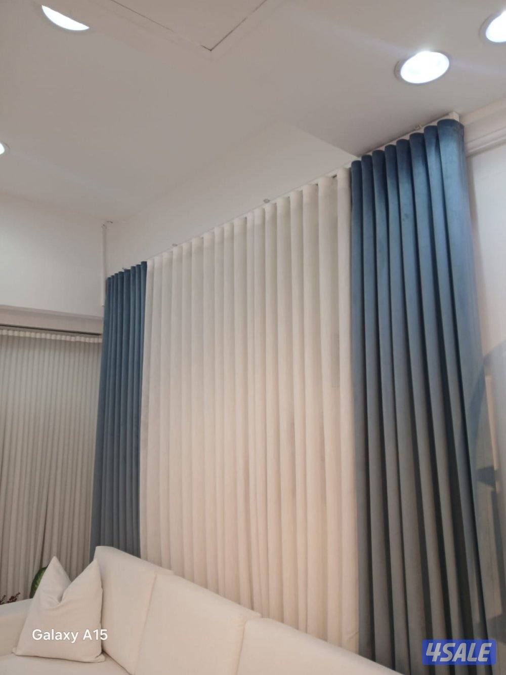 تركيب وتفصيل جميع انواع الستائر والبرادى1