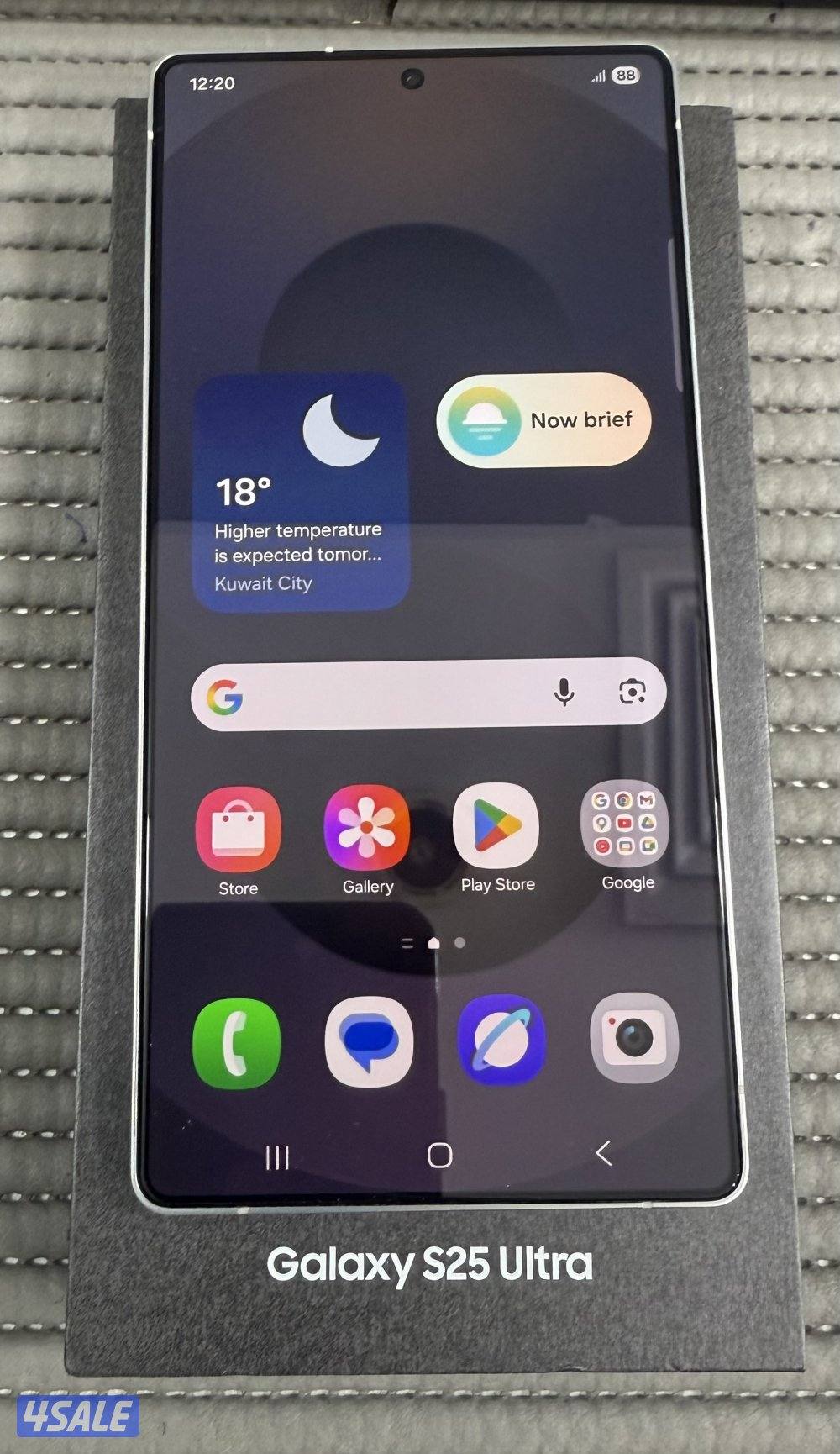 Samsung Galaxy S25Ultra 512GB Silver Blue Used.6