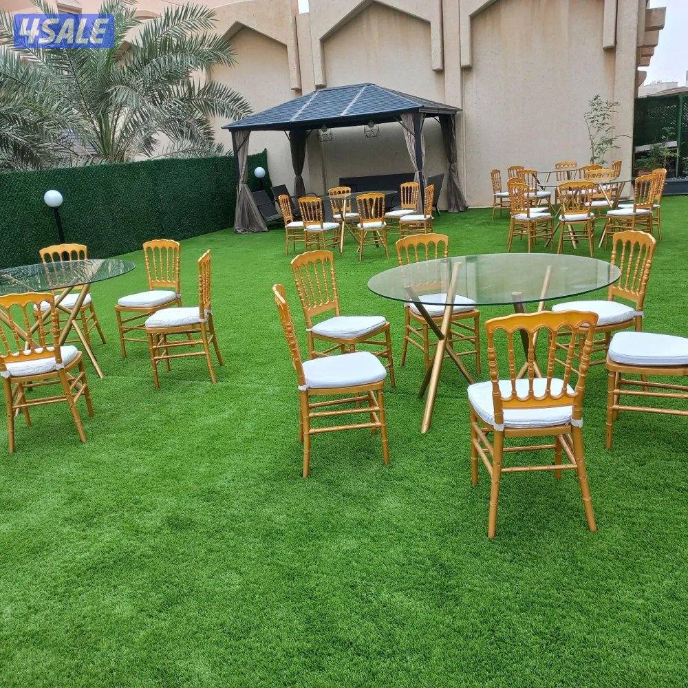 تأجير كراسي وطاولات غنفات مكيفات زينه ضيافة رجال و نساء تسكير افوايت5