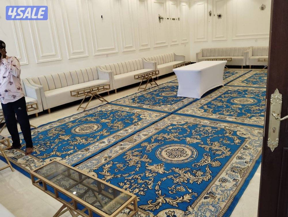 تأجير كراسي وطاولات غنفات مكيفات زينه ضيافة رجال و نساء تسكير افوايت12