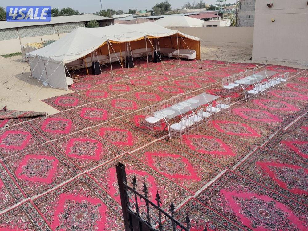 تأجير كراسي وطاولات غنفات مكيفات زينه ضيافة رجال و نساء تسكير افوايت14