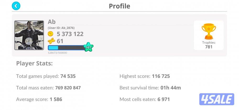 حساب اقاريو للبيع1