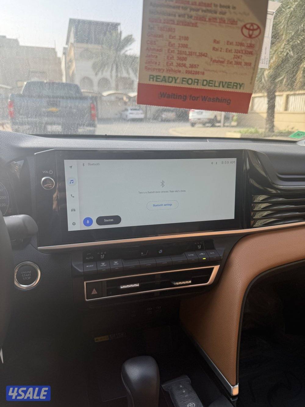 للبيع. كامري موديل ٢٠٢٥ ماشي٦٠٠٠ كامل المواصفات فحص مكينه قير شاصي4