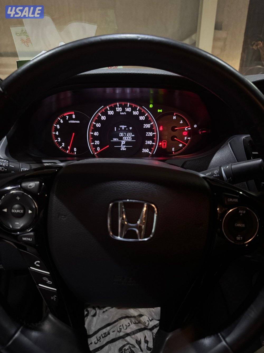 للبيع أكورد 2017 شرط الفحص6