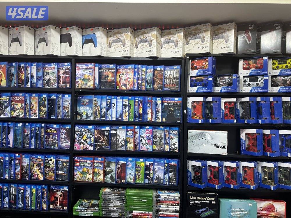 محل سوني متوفر جميع العاب وشاشات ويدات وسماعات2