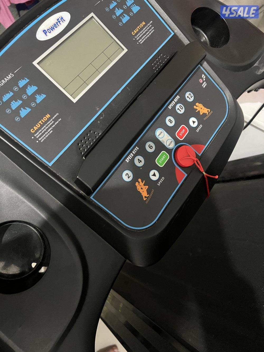 جهاز مشي نظيف شغال اموره طيبه نوعه powerfit السعر85 و مراح اقصر بالسعر0