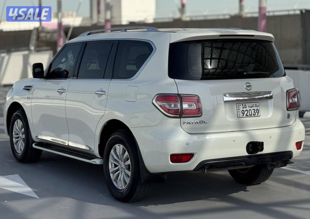 للبيع باترول 2019 SE عداد 190 وارد الوكالة سيرفيس منتظم شرط الفحص3