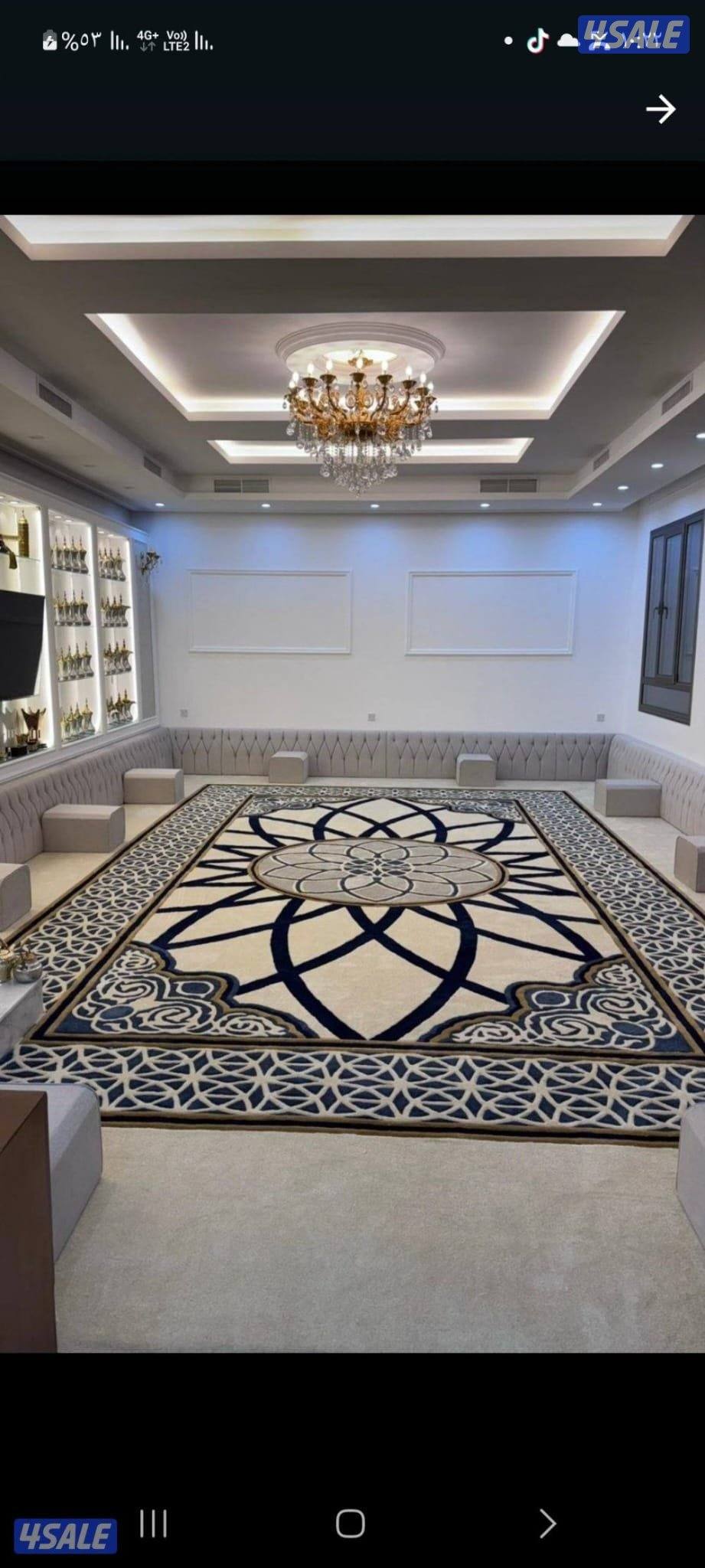 كل احدث انواع السجاد التركي وموكيا السعودي وتفصيل دواوين مساند ظهر بيع11