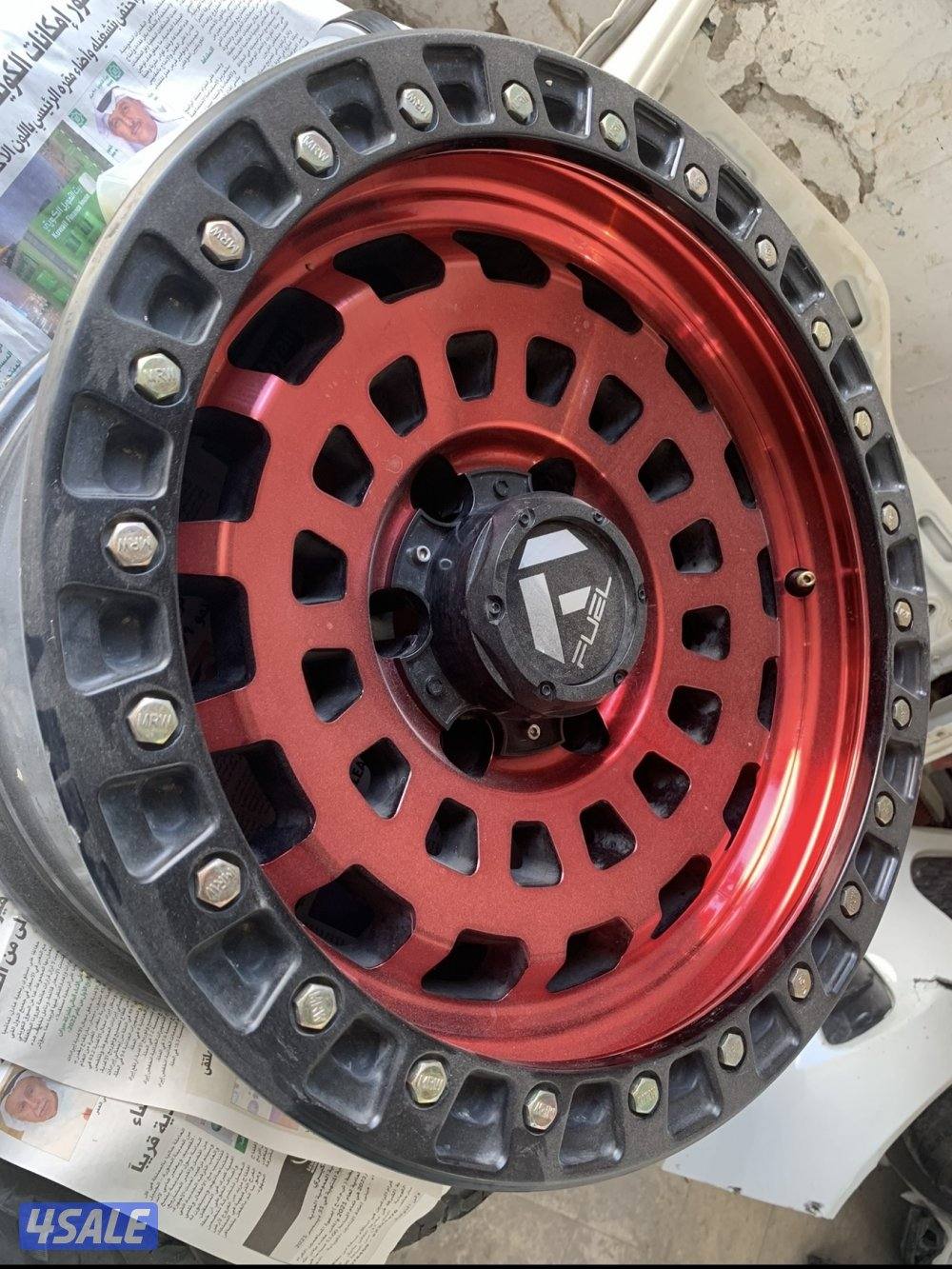 رنجات فيول حجم 17 اصلية 6 براغي بحالة ممتازة1