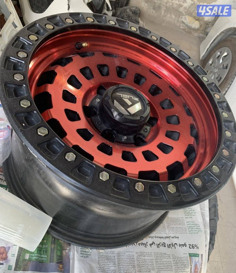 رنجات فيول حجم 17 اصلية 6 براغي بحالة ممتازة2