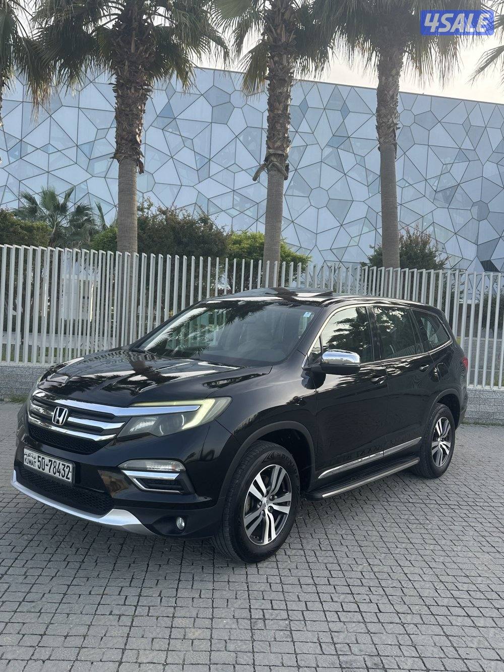 هوندا بايلوت 2018 فتحة .. شاشة كاميرات جلد3