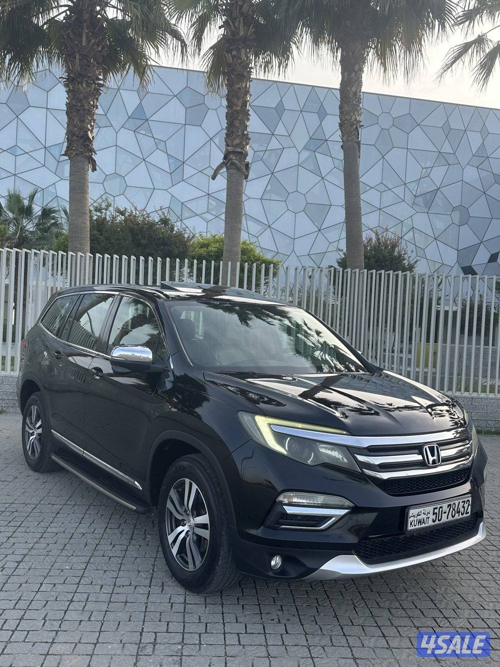 هوندا بايلوت 2018 فتحة .. شاشة كاميرات جلد4