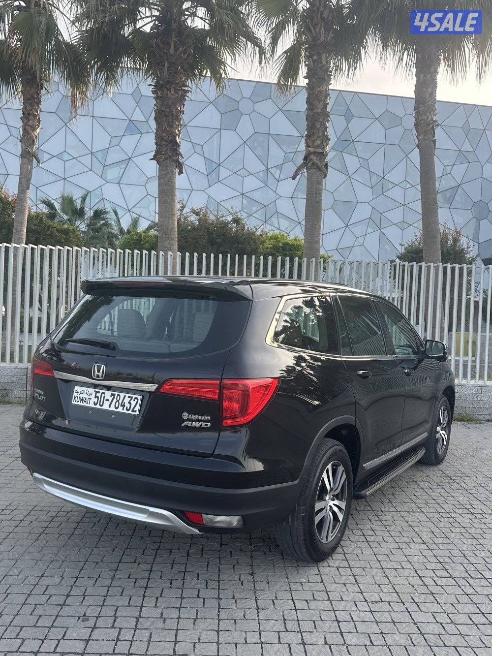 هوندا بايلوت 2018 فتحة .. شاشة كاميرات جلد9