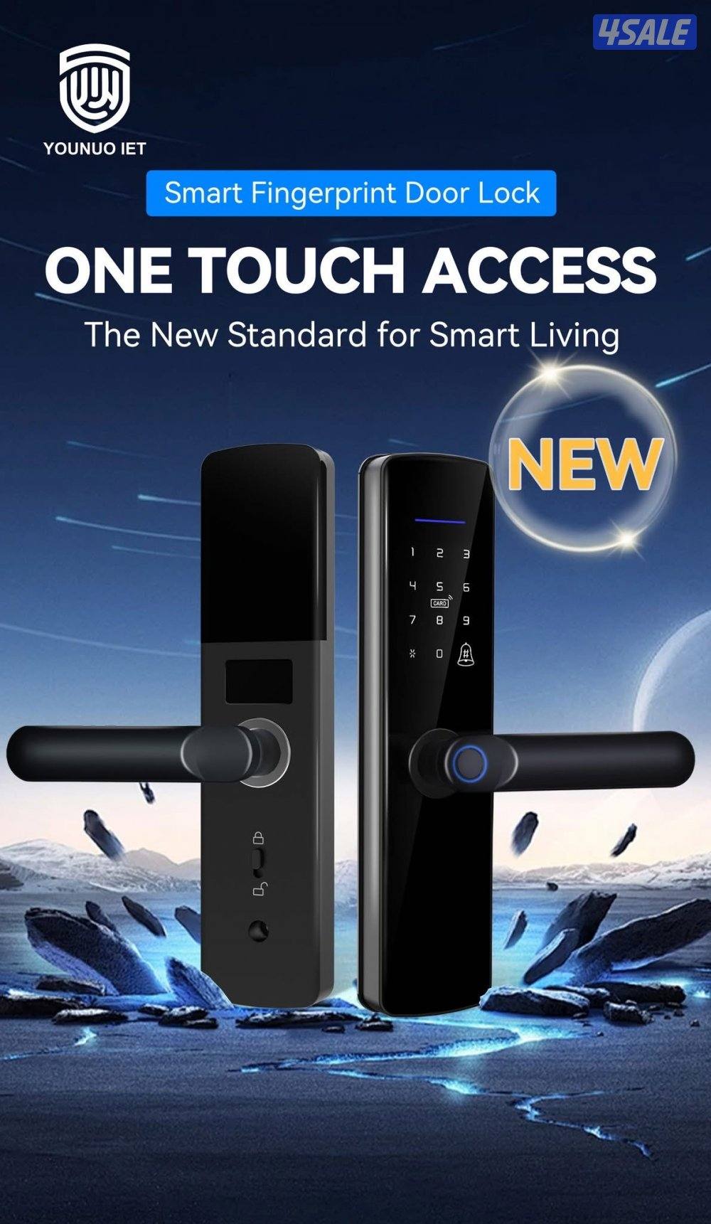 Smart lock for all types of doors with 1 yr warranty2