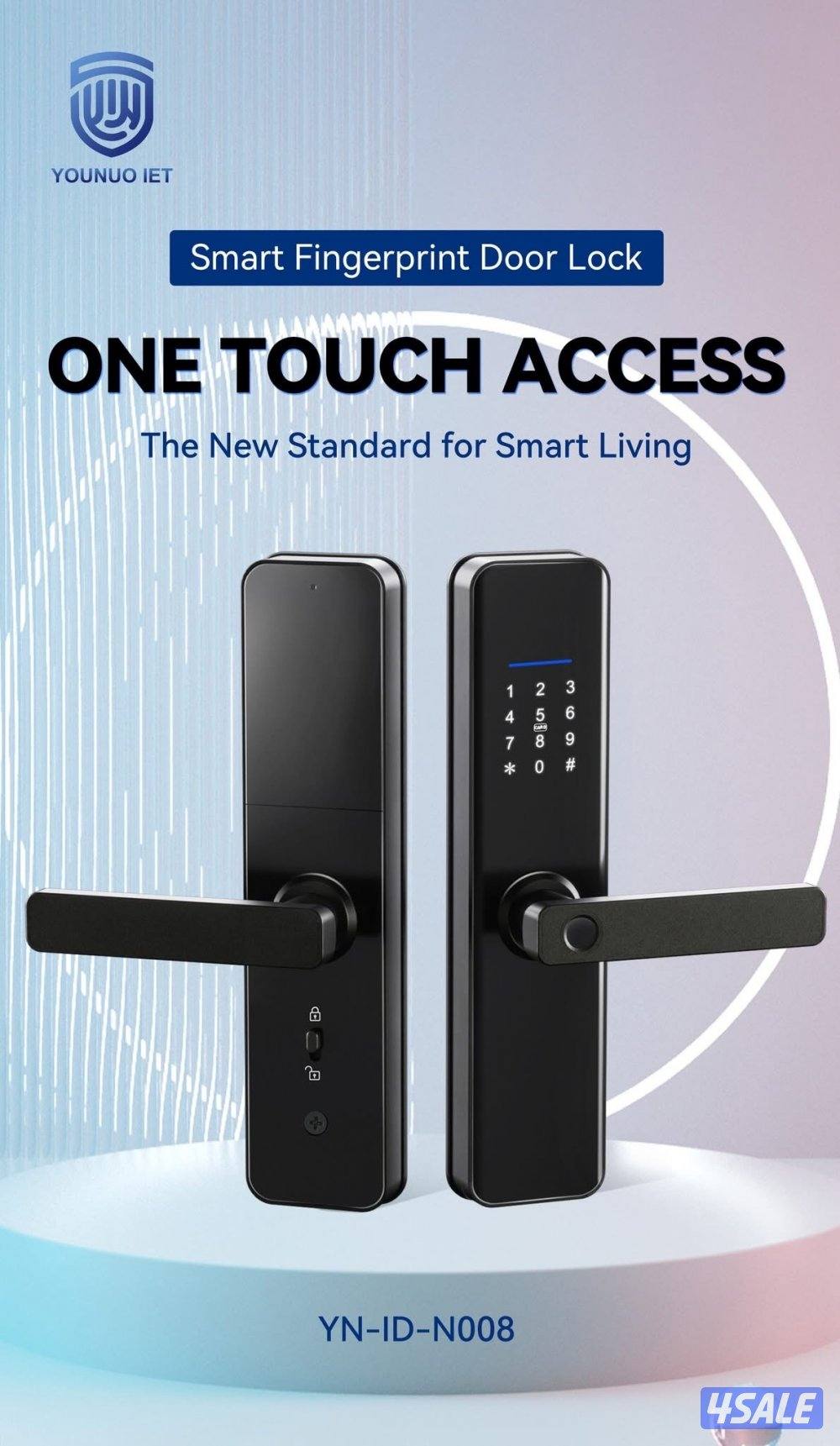 Smart lock for all types of doors with 1 yr warranty3