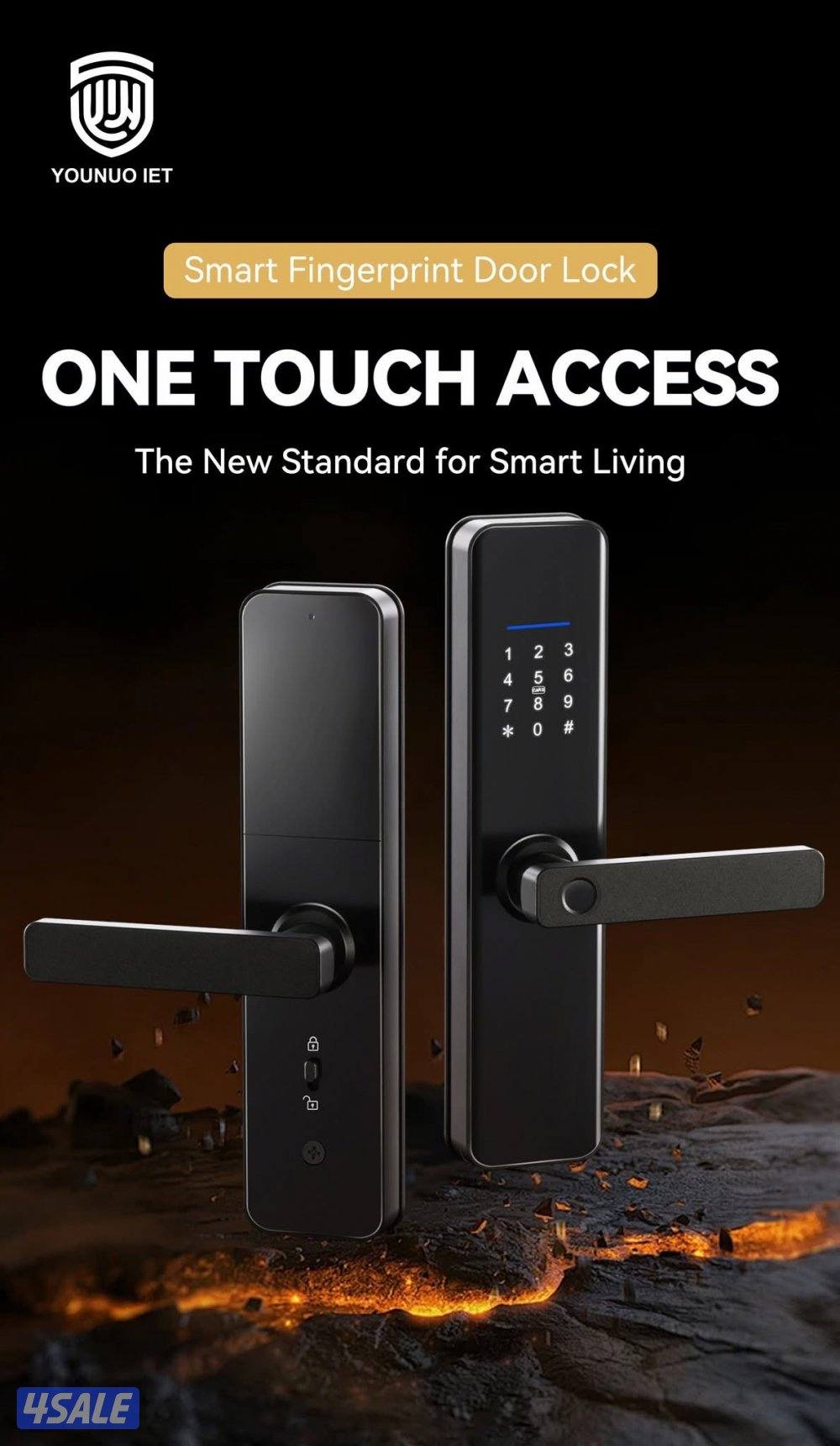 Smart lock for all types of doors with 1 yr warranty10