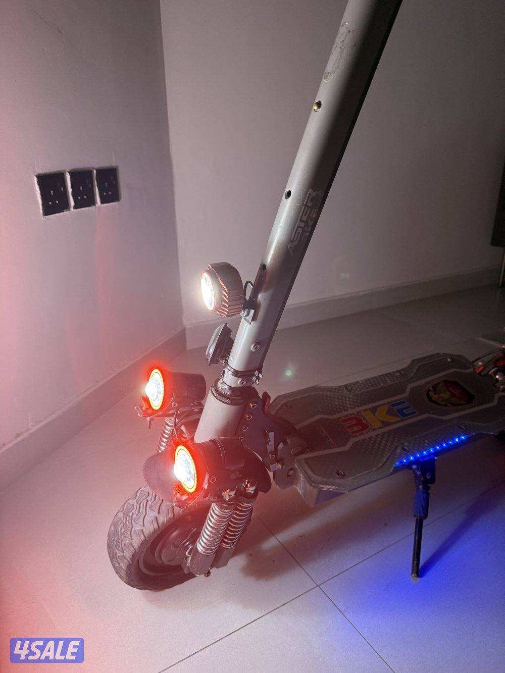 سكوتر كهربا ٧٢ فولت اثنين دينمو 3600w2