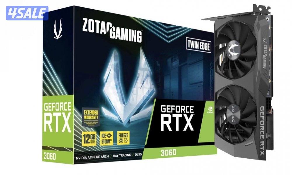 للبيع كرت شاشة مستعمل ونظيف ولاكن بدون كرتون Rtx3060g120