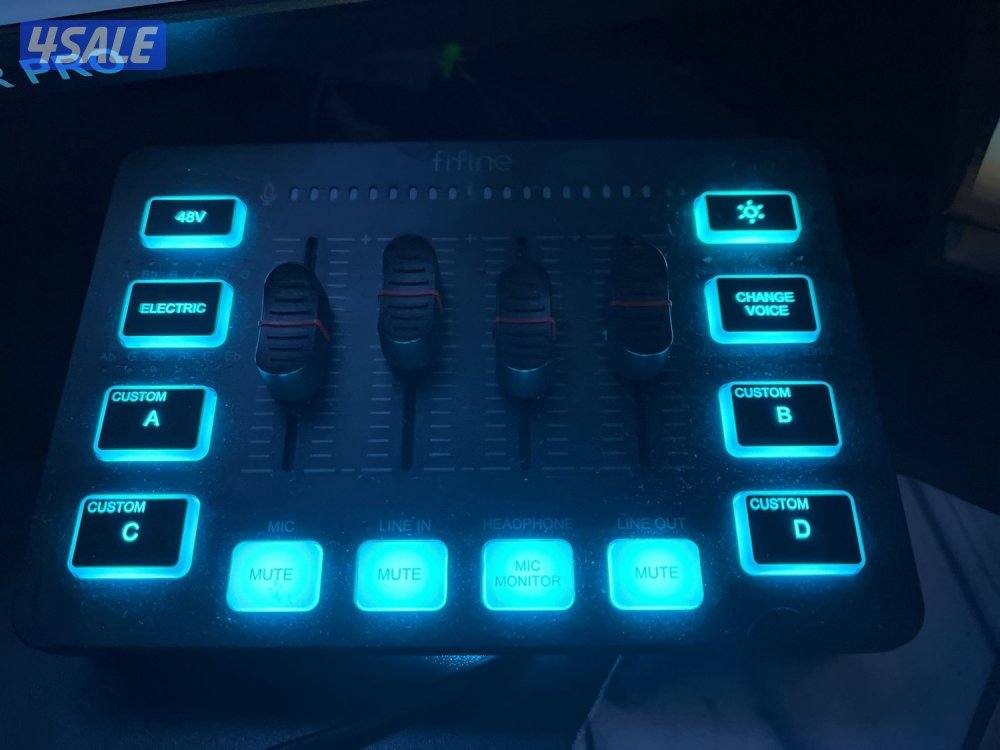 مكسر فيفاين – Fifine SC3 Audio Mixer0