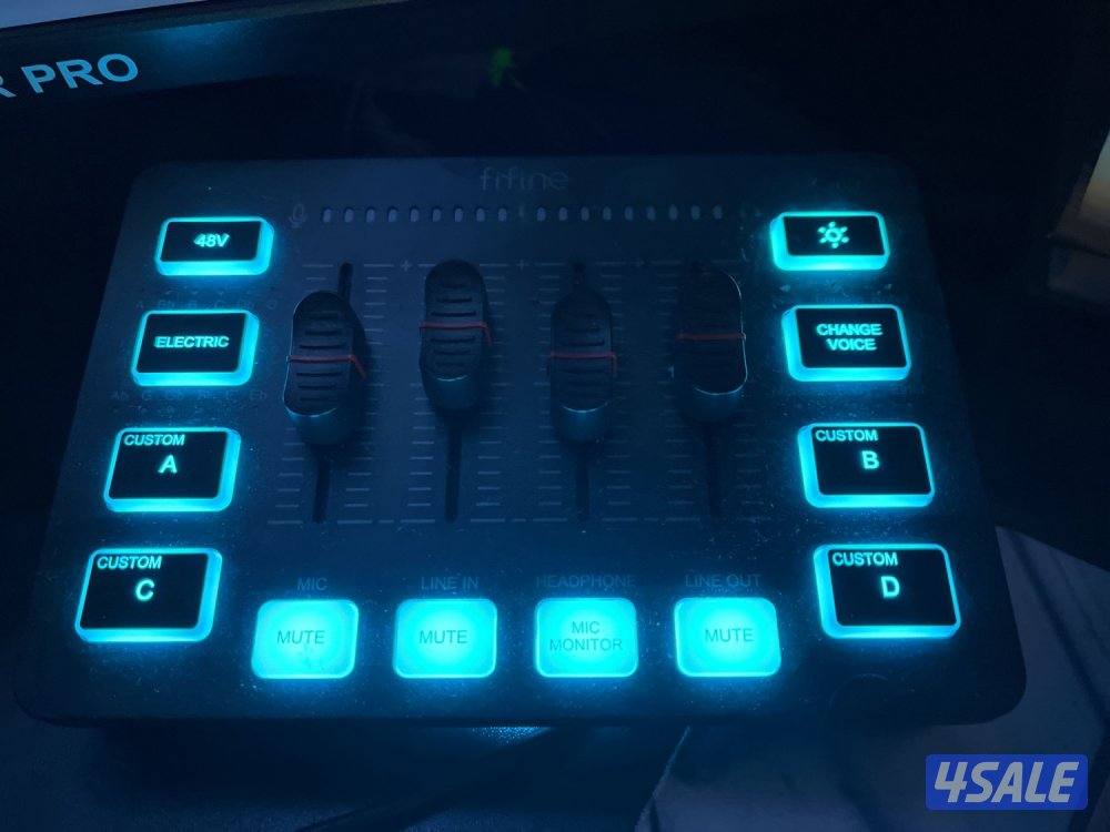 مكسر / مكسر فيفاين – Fifine SC3 Audio Mixer0