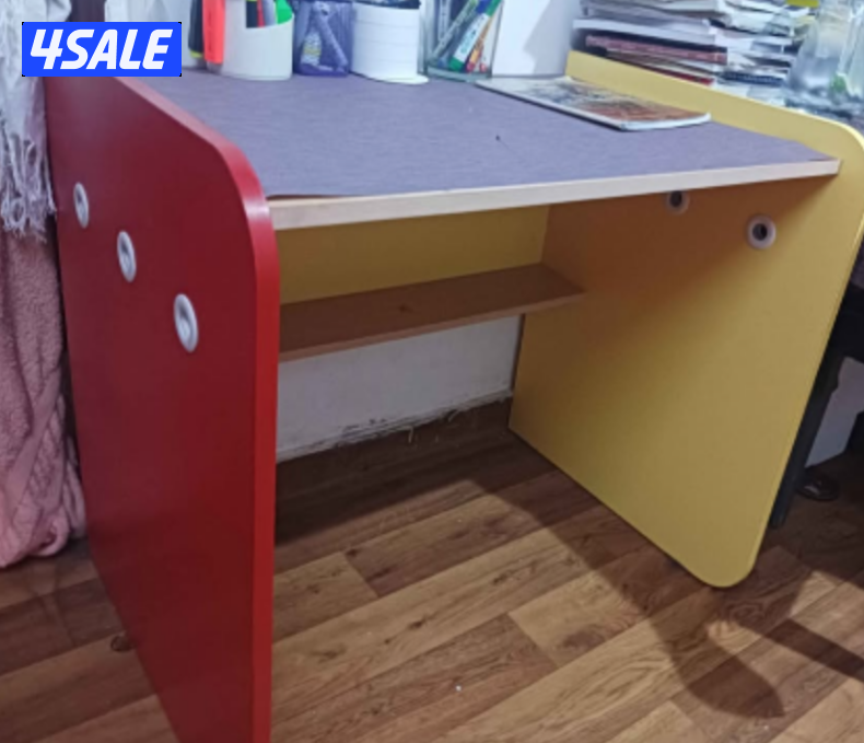 Ikea study table in excellent condition like new strong and elegant..4