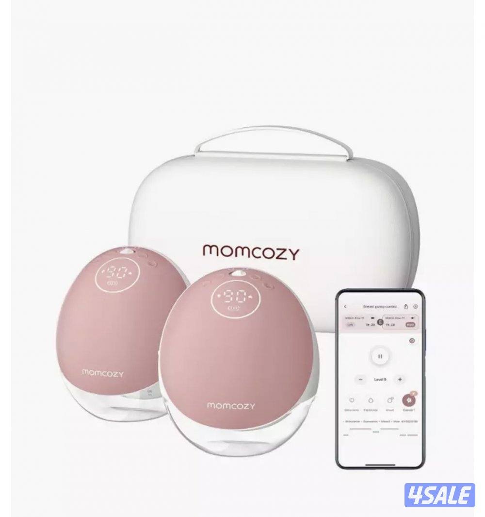 Momcozy M9 جهاز شفط مضخة حليب صدر وايرلس دون استخدام يدين0