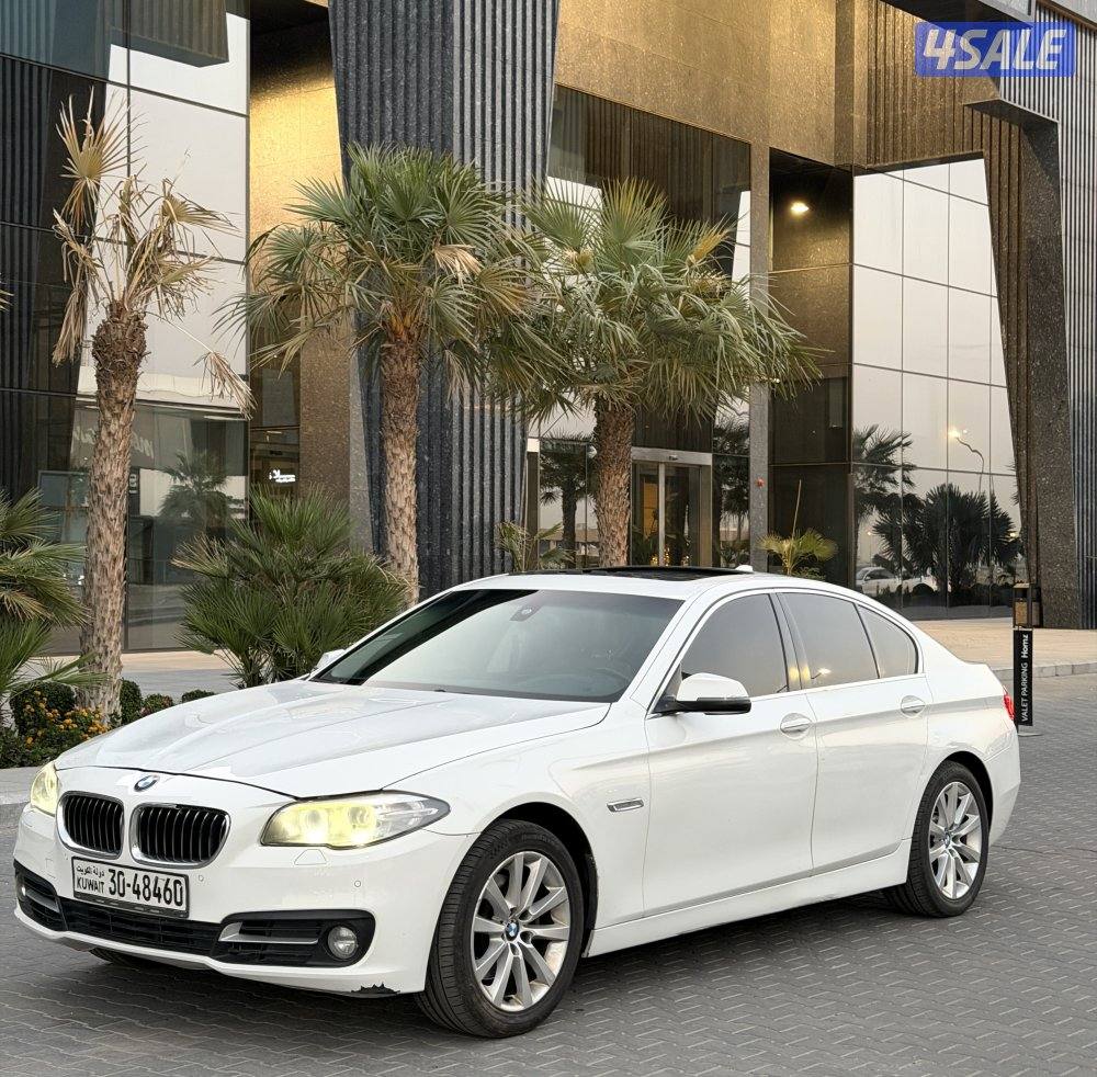 بي ام 528 موديل2015 عداد 260 الدرجه الاولى0