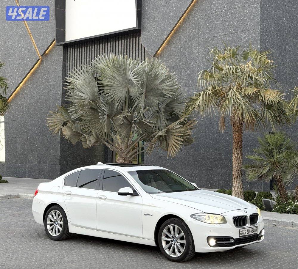 بي ام 528 موديل2015 عداد 260 الدرجه الاولى5