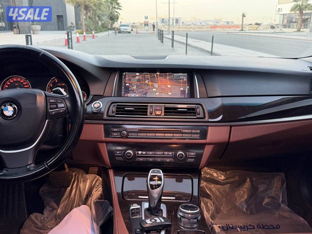 بي ام 528 موديل2015 عداد 260 الدرجه الاولى9