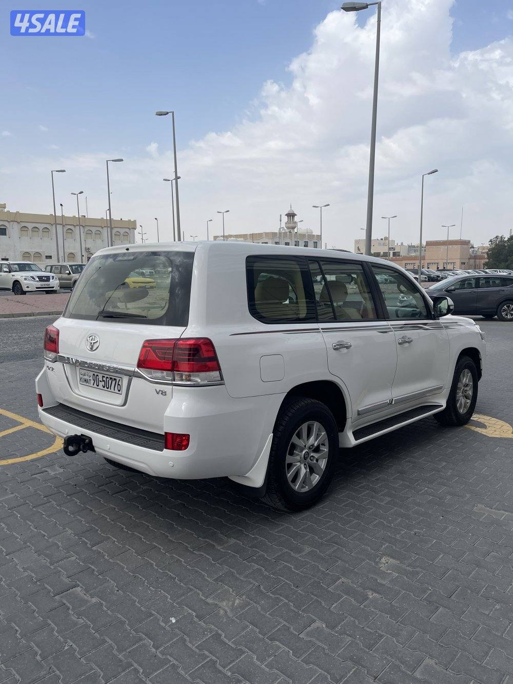 لاند كروز GXR وارد قطر فحص جير مكينه شاصي البدي قطعه1