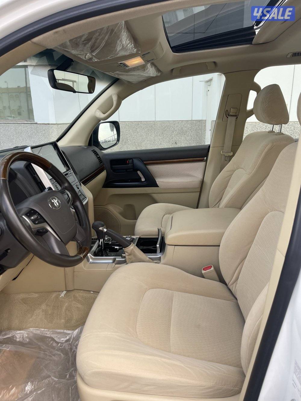 لاند كروز GXR وارد قطر فحص جير مكينه شاصي البدي قطعه6