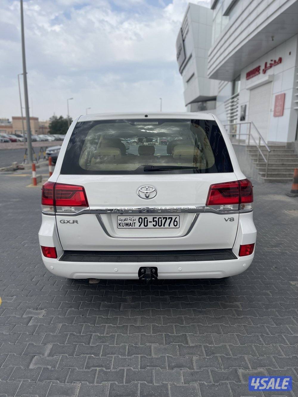 لاند كروز GXR وارد قطر فحص جير مكينه شاصي البدي قطعه7