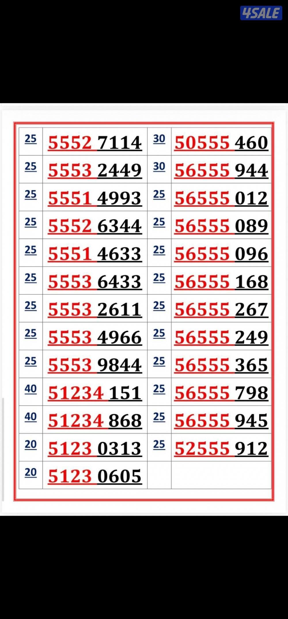 ارقامزمميزه1