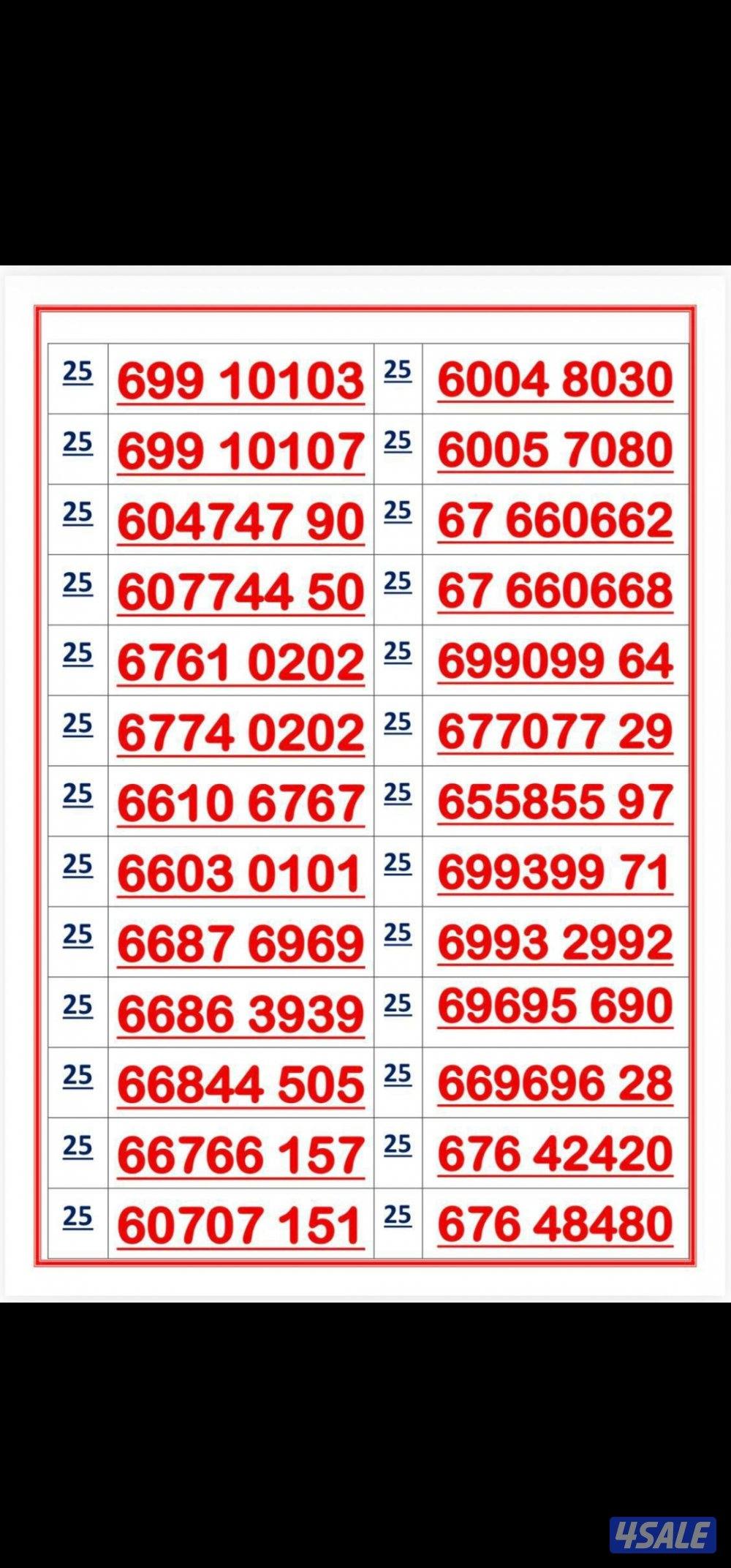 ارقامزمميزه7