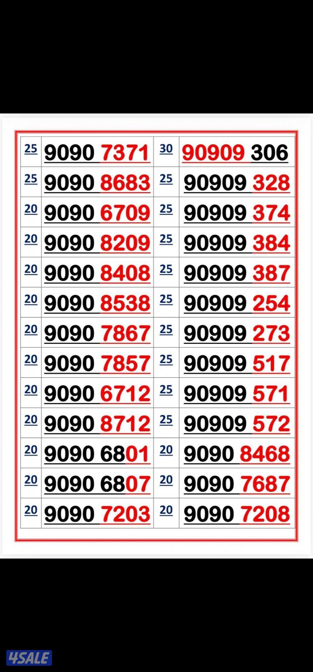 ارقامزمميزه11