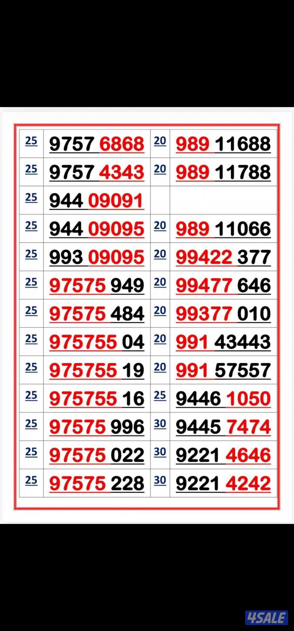 ارقامزمميزه13