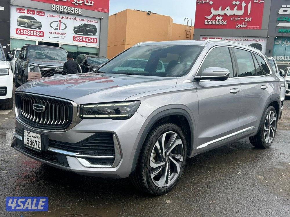 جيلى MONJARO موديل 2023 ماشى 66.000 k.m  وارد الكويت.صبغ وكالة  شاشة .0