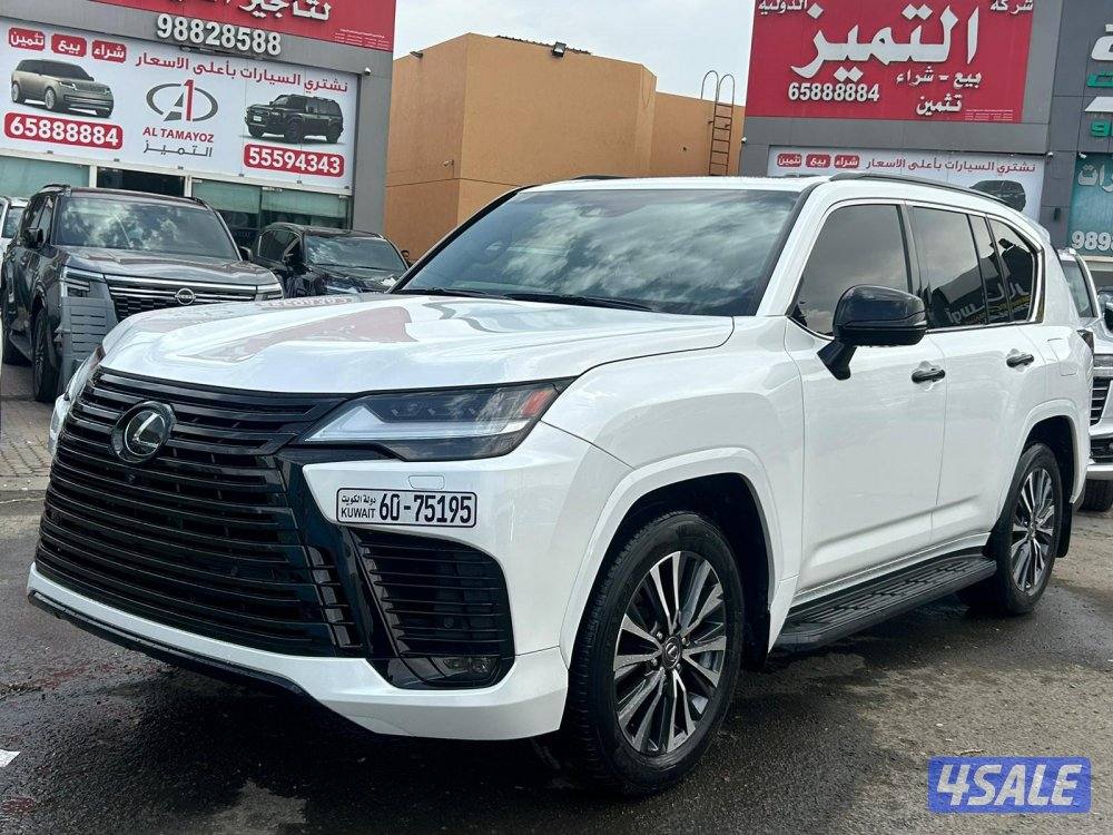 لكزس LX600 درجة ثانيه  twinturbo .V6 موديل 2023 ماشى 81.000 k.m0