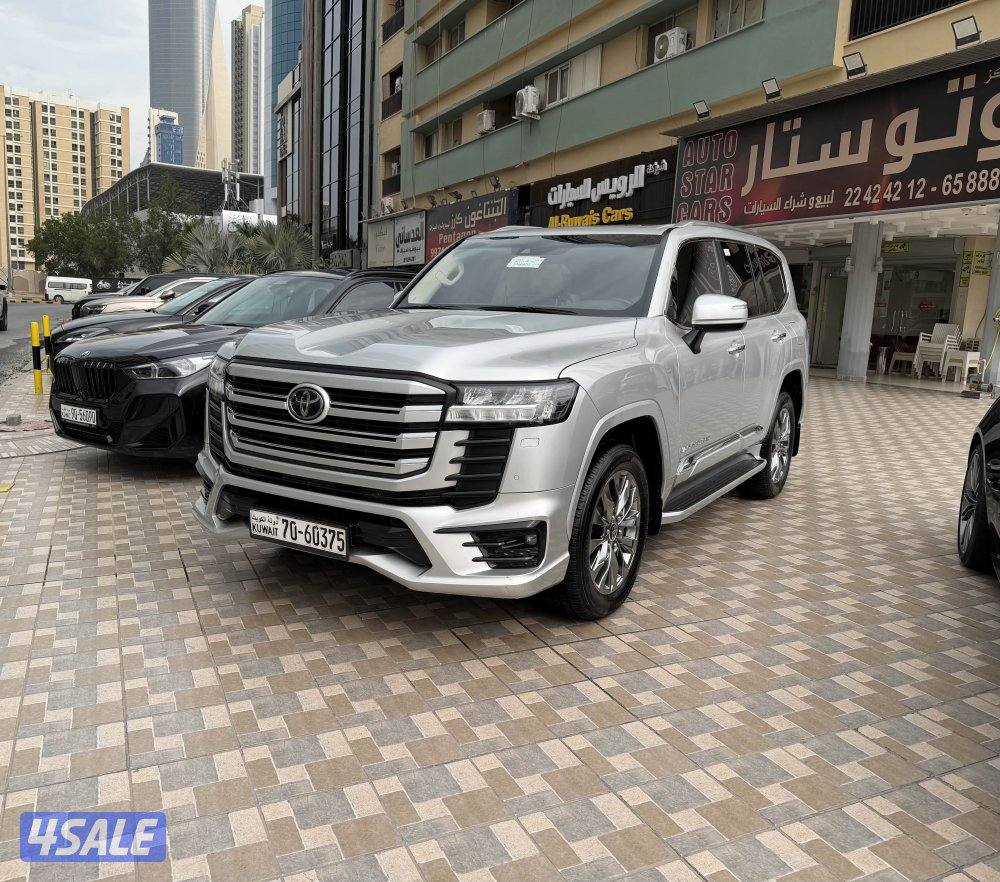 لاندكروس GXR ايرو اس بدون تيربو 2023 عداد 57 الف صبغ وكالة تحت الكفالة0