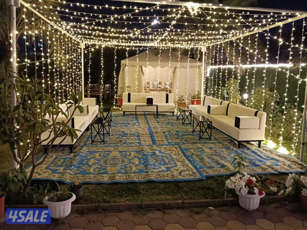 تاجير كراسي وطاولات وقهوجيه تاجير تسكير تاجير قنفات تاجير زينه فاليه8