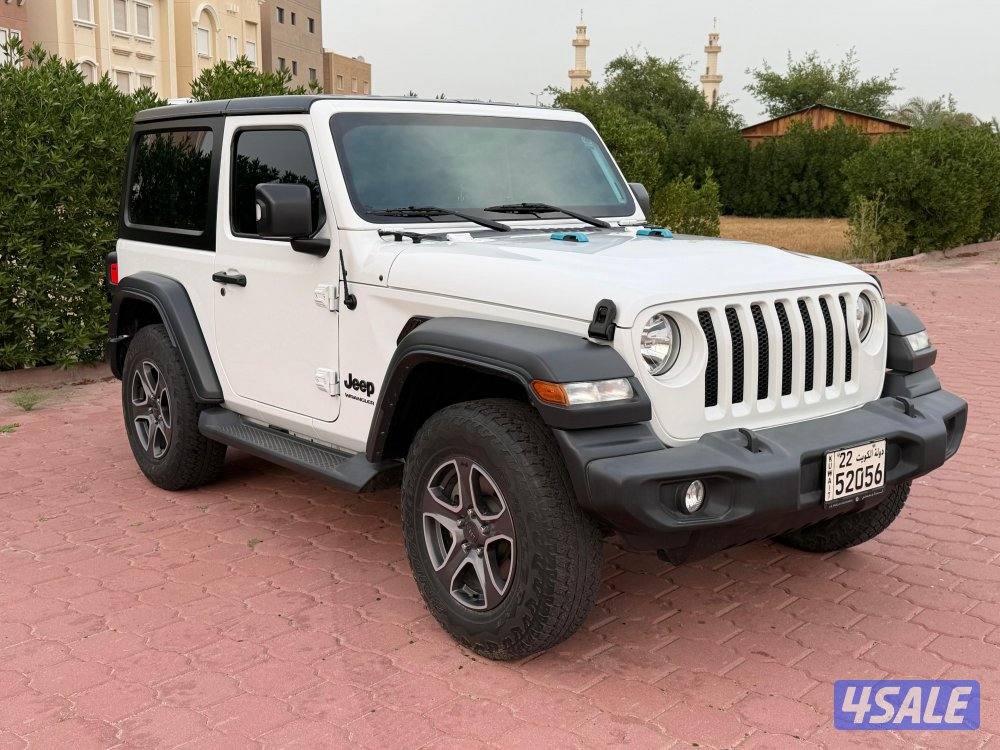 للبيع جيب رانجلر باب واحد وارد الملا وبهبهاني – حالة وكالة1