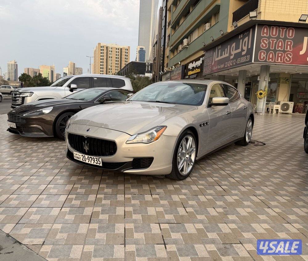 مازارتي كواتروبورت 2014 عداد 62 الف 8 سلندر كامل المواصفات صبغ الوكالة0