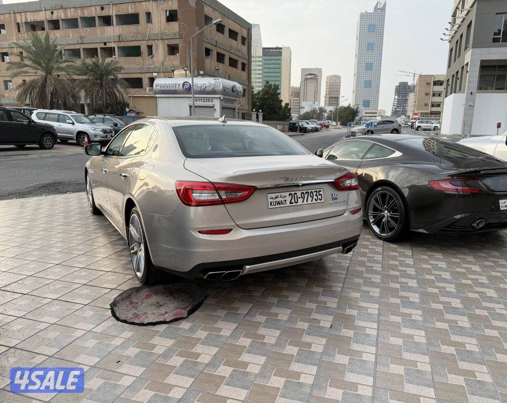 مازارتي كواتروبورت 2014 عداد 62 الف 8 سلندر كامل المواصفات صبغ الوكالة3