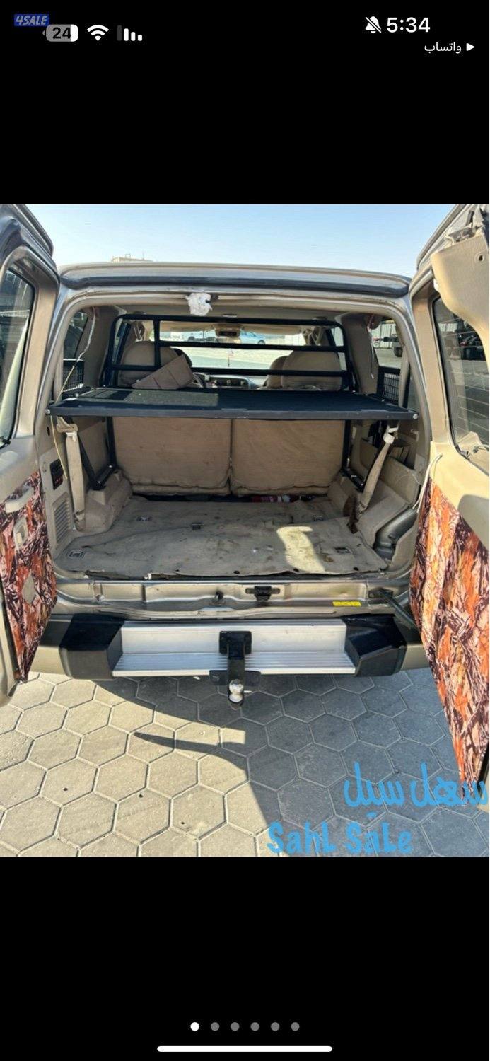 سفاري باترول  1999 عليه مكينه لكزس قير عادي اساس1